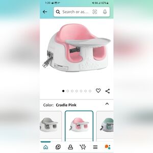 Bumbo seat with tray